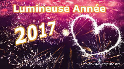 Lumineuse année 2017