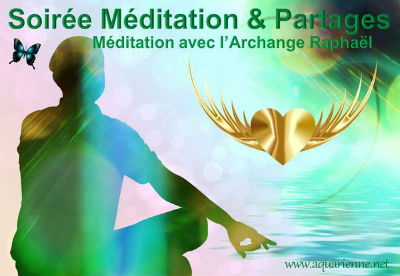 samedi 23 avril 2016 : soirée méditation et partage avec l`Archange Raphaël, à Rocbaron